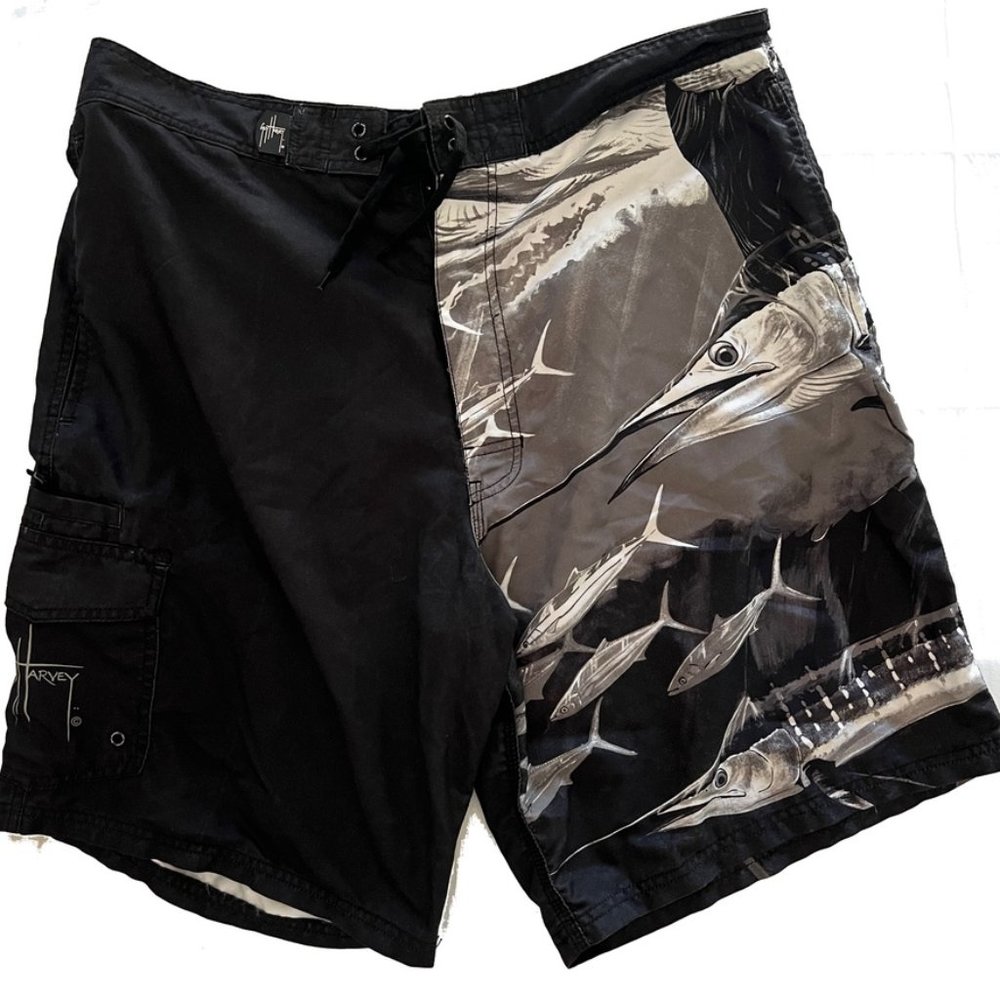 Guy Harvey Marlin Board Shorts